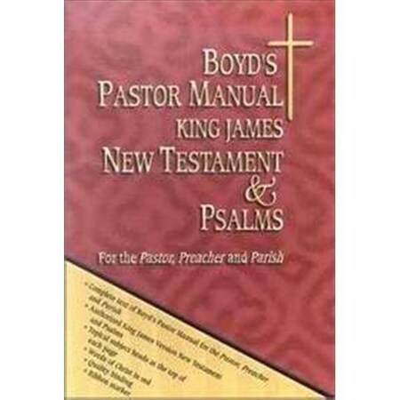 R H Boyd Publishing R H Boyd Publishing 123081 Boyds Pastor Manual Kjv 123081